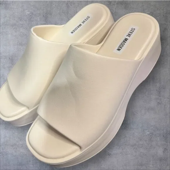 Steve Madden Moveable Platform Sandal size 9 NEW - Picture 3 of 7